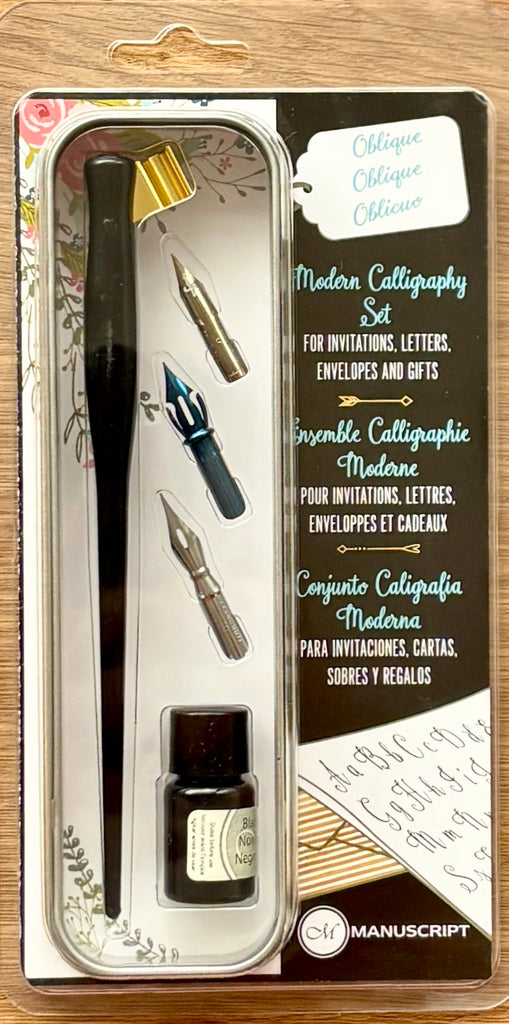 Modern Calligraphy Set (Oblique) by Manuscript