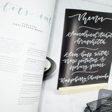 Modern Calligraphy & Hand Lettering (Haynes Manual) by Lauren Cooper