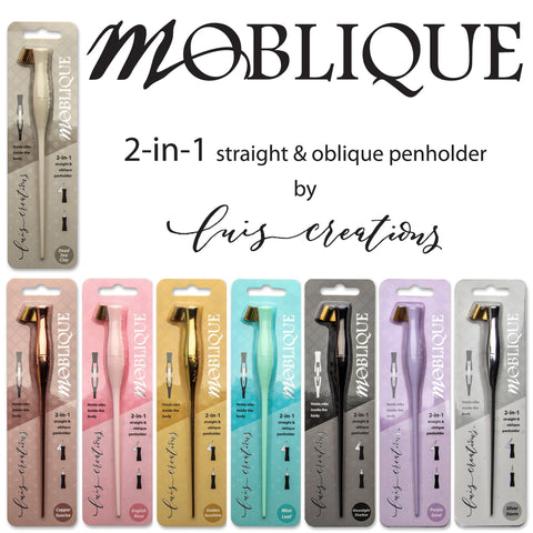 Moblique 2-in-1 Penholders by Luis Creations