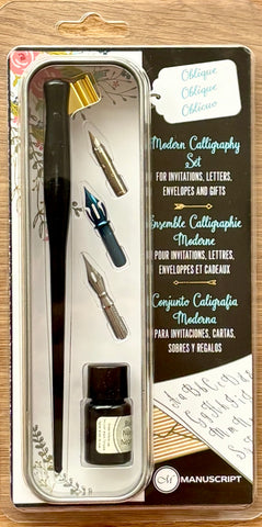 Modern Calligraphy Set (Oblique) by Manuscript