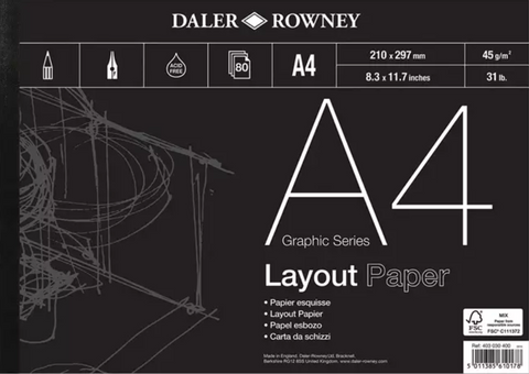 Daler Rowney Layout Pad