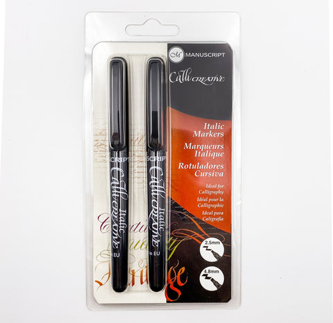 Callicreative Italic Markers Twin Pack