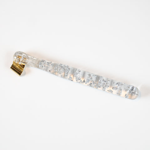 Luis Creations ARTEMIS Silver 2-in-1 Resin Penholder