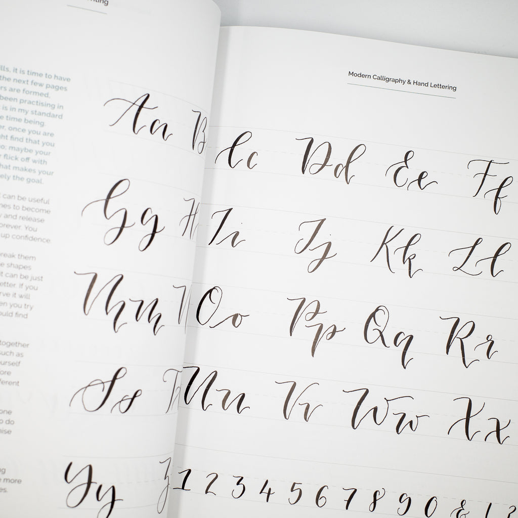 Modern hand lettering hotsell
