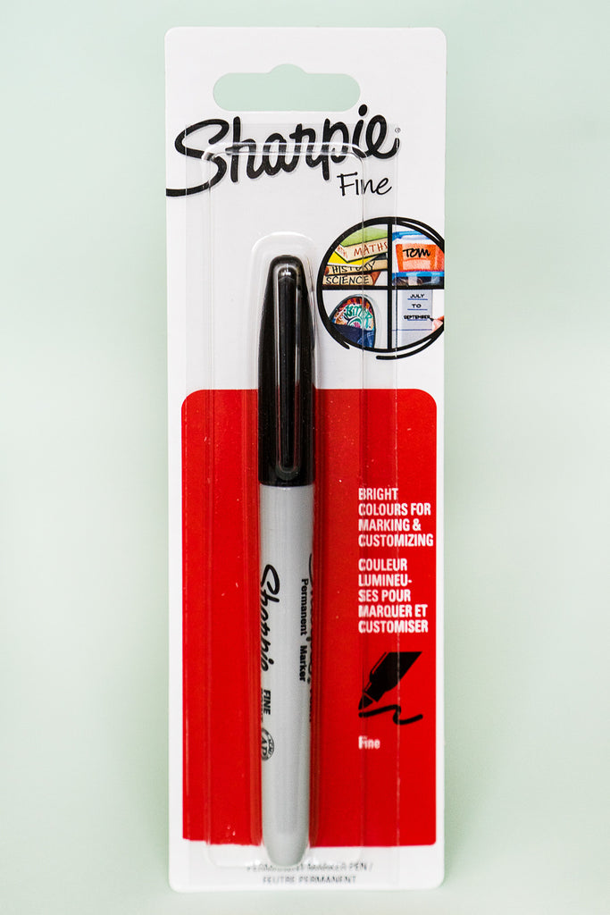 Sharpie Permanent Marker Pen - fine tip